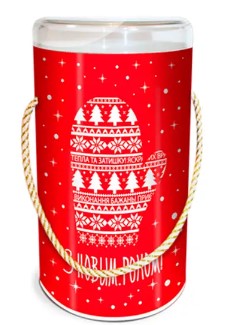 Подарунковий набір № 5 СВІТ ТРЕЙДЕР "Рукавичка" 1500 г тубус